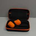 Wireless Microphone Case Compatible with JBL Wireless Two Microphone System, Dual Wireless Microphone Case for Party Box, Singing Karaoke for JBL Mic, Receiver, Adapter, AA Batteries-Orange (Box Only) (Organge)