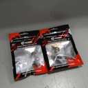 INJORA 12/24T Steel Alloy Stock Gear Set and 12/20T Overdrive Helical Gear Set for 1/24 FMS FCX24 FCX18 RC Upgrade