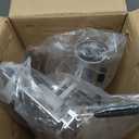 Adjustable Aluminum Boat Seat Pedestal 13-19 Inch Height with Slide Mount, Boat Chair Base with Locking Mechanism, Smooth 360 Rotation, for Fishing Boats and Marine Vessels