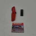 WORKPRO Premium Utility Knife, Retractable All Metal Heavy Duty Box Cutter, Quick Change Blade Razor Knife, with 10 Extra Blades (Red)