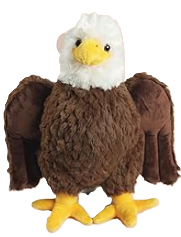 BENINY 1Pcs Bald Eagle Stuffed Animal Plush, 18 Inch Mommy Eagle Plush with 3 Baby Bald Eagles, Stuffed Bald Eagle Plushie Toy Gifts for Boys and Kids BENINY 1Pcs Bald Eagle Stuffed Animal Plush, 18 Inch Mommy Eagle Plush with 3 Baby Bald Eagles, Stuffed Bald Eagle Plushie Toy Gifts for Boys and Kids