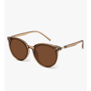 Livho Polarized Sunglasses, Retro & Oversized Shades for Women with Round Lenses