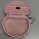 LTGEM Case Compatible with Beats Solo 4 / Studio Pro Headphone, Hard Travel Carrying Case for Beats Solo 4 / Studio Pro Headphone, Rose Gold
