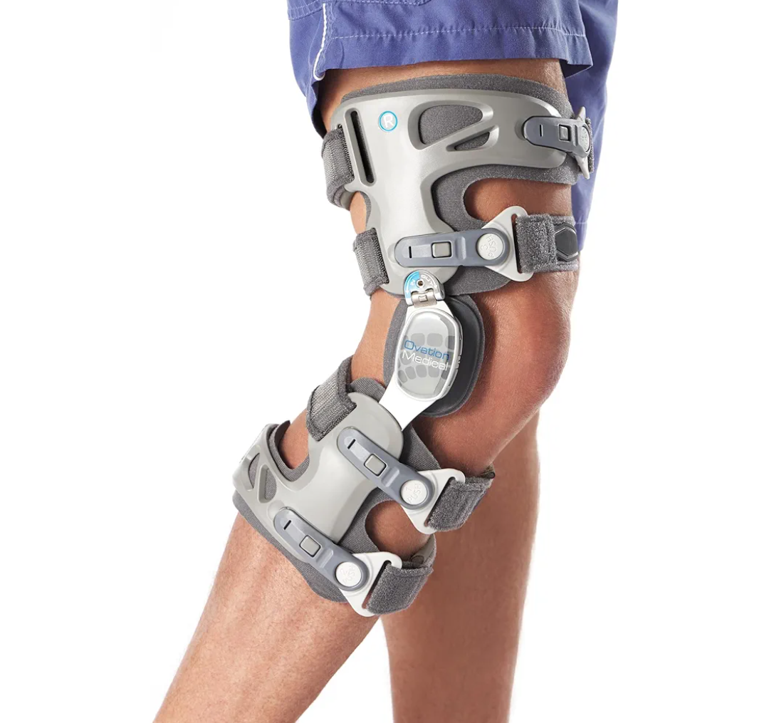 Medical Game Changer Unloader Knee Brace - Lightweight, Low Profile OA Knee Brace for Arthritis Pain and Support - Premium Knee Support for Medial and Lateral Knee Pain (Right)