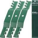 UDC Parts 942-04053C Mower Blades Replacement for Cub Cadet 50 Inch 6 Point Star RZT 50 LTX1050VT LTX1050KH i1050 Troy Bilt 50" Mustang XP 742-04053A 942-04053A 742-04053C / Gator Mulching 3 Pack