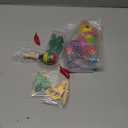 Tinlade 15 Pcs Fiesta Cupcake Topper Mexican Theme Cake Decoration Cactus Piata Cinco De Mayo Taco Party Decorations with Wooden Sand Hammer and Foam Chili Decorations for Rainbow Party