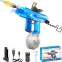 Electric Water Gun Automatic Squirt Gun for Kids Adults 800CC High Capacity 32FT Long Range Water Guns Dual-Mode Auto-Refill System for Pool Beach Indoor Outdoor Summer Water Toys (Blue)