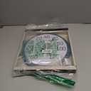 Taylor Big and Bold Wall Indoor Outdoor Thermometer, Easy to Read Numbers for Patio, Pool, and Indoor Areas 13.25 inch, Teal