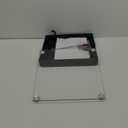 Deco Brothers Crystal Tempered Glass OriginalLine Pod Holder Drawer, 49 Capsule Organizer, Black