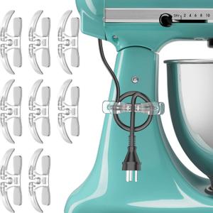 Cord Organizer for Appliances | Kitchen Gadgets, Cord Organizer for kitchenaid Stand Mixers,Coffee Maker, Pressure Cooker, Air Fryer,Kitchen Accessories,8 Pcs