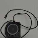 EGV Wireless Charger for iPhone, 3-in-1 Magnetic Charging Station for Apple, MagSafe Charger Stand for iPhone 17 Air 16 15 14 13 12 Series, Airpods Pro, Apple Watch Ultra, Foldable, No Adapter, Black