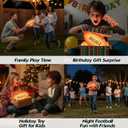 Light Up Football for Boys: Glow in The Dark - Toys for Kids Teen Boys Ages 8-15 - Birthday Christmas Easter Gift Ideas - Outdoor Sports Activity Night Play - 8 9 10 11 12 13 14 15 Years Old Teenager