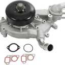 Engine Water Pump AW5087 With Coolant Thermostat & Gasket Set Replacement For Chevrolet GMC Tahoe Yukon 4.8L 5.3L 6.0L Vortec Replaces AW5104, 130-7340, 130-7341, 130-7320, WP-9409, T7052, 19195104