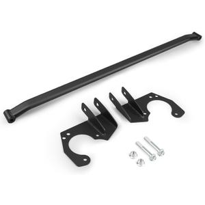 Bevinsee Front Upper Suspension Strut Tower Bar Brace Steel, Compatible with E90 E92 323i 325i 328i 330i 330i, Black