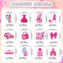 2 x 48 Pcs Barbie Cupcake Toppers Princess Cupcake Toppers Barbie Cake Decorations Barbie Birthday Party Decorations Barbie Decorations Birthday Girl