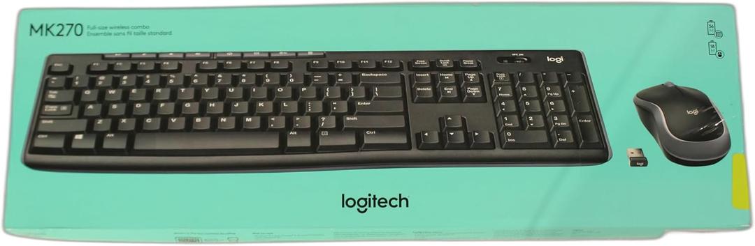 Logitech - 920-004536 - MK270 Wireless Combo