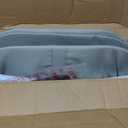 Dream On Me Karley Bassinet, Award Winner Lightweight Travel Baby Bassinet, Foldable Bedside Sleeper, Adjustable Double Canopy, Spacious Design, Soft Fabric, Storage Basket – Cool Gray