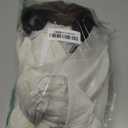 Scary Halloween Decorations Outdoor, Hanging Swinging Girl Ghost with Lighted Eyes and Creepy Sound, Sound Activated Scary Animatronic Doll Prop for Haunted House Yard Porch Halloween Party Decor