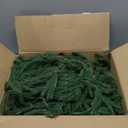 12FT（2 * 6FT）Norfolk Pine Garlands, Christmas Cedar Garland, Real Touch Faux Green Garlands, Winter Artificial Greenery Garland for Mantle, Stairs, Table, Fireplace, Indoor & Outdoor Xmas Decorations