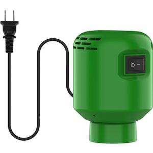 MORECOO Electric Air Pump for Vacuum Storage Bags - Smaller, More Portable, 5000PA Suction Power, 55W Energy Saving, Convenient & Fast Vacuum Bag Pump - Ideal for Travel(Green)