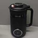 KIDISLE 32oz Automatic Soy Machine for Homemade Almond, Oat, Coconut, Soy, Plant Based Milks and Non Dairy Beverages with Delay Start/Keep Warm/Self-Cleaning/Boil Water, Black