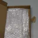 Pinkunn 15 Pcs Clear Icicle Christmas Tree Ornaments 3 Sizes Twisted Clear Icicle Drop Ornaments Xmas Acrylic Crystal Pendant Hanging for Christmas Tree Winter New Year Holiday Decorations