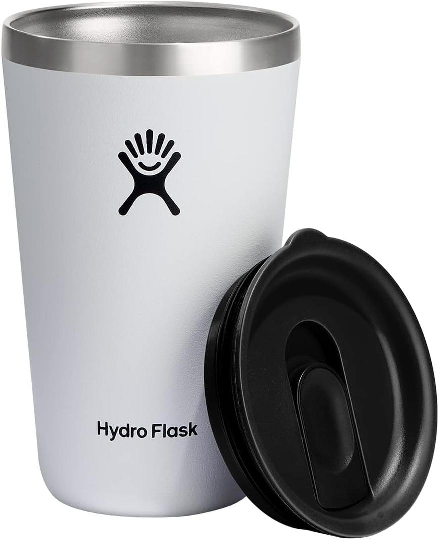 Hydro Flask 16 OZ All Around Tumbler White