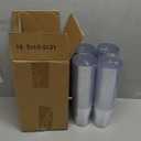 100pcs 12oz Silver Plastic Cups