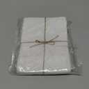 50 Pack Cotton Watercolor Paper with Deckle Edge 200 GSM Rough Textured Watercolor Paper for Writing (Off White)