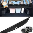 Cargo Cover for Kia Telluride 2020 2021 2022 2023 2024 2025 Accessories Retractable Trunk Cover Black Rear Trunk Security Cover Shielding Shade Waterproof-New Upgrade (Kia Telluride 2020-2025)