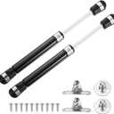 uxcell 8 Inch 150N/33lb Gas Shock Strut Lift Support, Gas Spring for RV, Bed Floor, Hatch Door, TV Cabinet, Box Lid (Black, Set of 2)