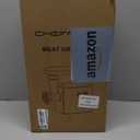 CHEFFANO Meat Grinder, 2600W Max Stainless Steel Meat Grinder Electric, ETL Approved Heavy Duty Meat Mincer Machine with 2 Blades, 3 Plates, Sausage Stuffer Tube & Kubbe Kit for Home Kitchen Use