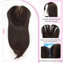 Isaic Hair Toppers for Women 18 Inch Synthetic Hair Topper with 360° Clips In and Adjustable Band, Layered Design Adds Natural Volume for Thinning Hair (Chocolate Brown with Dark Brown4/6#)