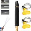 High Pressure Hose Nozzle, Adjustable Spray Patterns Home Car Wash Gun with Booster Nozzle, for Garden Hose, Watering Plants & Vegetables, Car Washing