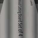 Wood Cutting Boards for Kitchen, Large Cutting Board Set of 4, Wooden Cutting Boards with Juice Grooves, Chopping Board for Meat, Veggies, Easy Grip Handle (Double 17x12, 12x9, 12x8 inch)