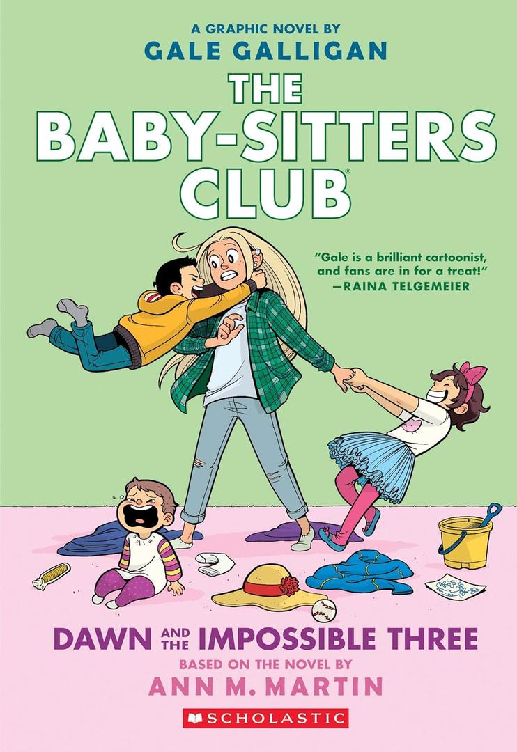 Dawn and the Impossible Three (5) (The Baby-Sitters Club Graphix)