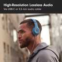 Beats Solo 4 - Wireless On-Ear Bluetooth Headphones, Up to 50-Hour Battery Life, Ultra-Lightweight Comfort, Powerful and Balanced Sound, Apple & Android Compatible - Slate Blue