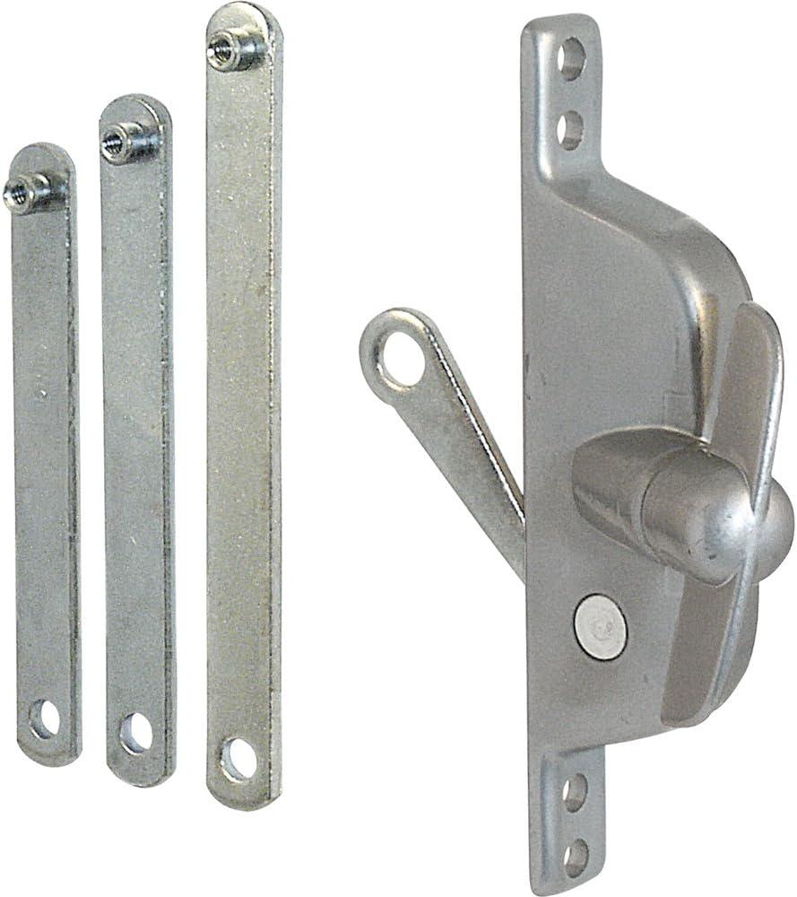 Prime-Line H 3557 Jalousie Operator, Reversible, With Three Link Arms, Aluminum Finish (Single Pack)
