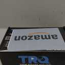 TRQ Front and Rear Ceramic Brake Pad Set Compatible with 2012-2018 Toyota Yaris L 2012-2018 Yaris LE 2007-2011 Yaris