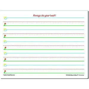 Smart Start K-1 Writing Tablet Learning Materials Paper Tcr76500 Teacher Created Resources
