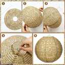Baquler 12 Pcs Vintage Book Hanging Paper Lanterns Party Decorations, 8 Inch Round Paper Lanterns Ceiling Decor for Class of 2026 Graduation Classroom Baby Shower Birthday Party (Brown)