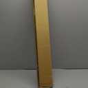 DEZ FURNISHINGS Cordless 1" Light Filtering Pleated Shade, Fabric, 27"W x 72"H, White