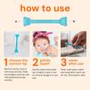 oogiebear: Baby Nose Cleaner & Ear Wax Removal Tool - Safe Booger & Earwax Removal for Newborns, Infants, Toddlers - Dual-Ended - Essential Baby Stuff, Diaper Bag Must-Have, with CASE