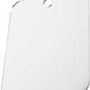 Baluue Fogless Shower Mirror Handheld Reversible Round Travel-Friendly Suction Cup Bathroom Accessory