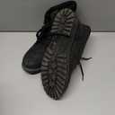 Adokoo Boots for Women Waterproof Fall Winter Ankle Boots Snow Black Combat Boots Lace Up Non Slip for Hiking Work (10)