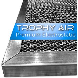 Washable & Reusable Electrostatic HVAC AC/Furnace Air Filter, Lasts a Lifetime, 6 Stage Permanent Air Filter, Healthier Home or Office, Made in The USA - Increases Airflow (12x12x1)