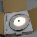 JHWDHD Portable Mushroom Table Lamp with 5200mAh Battery, Cordless LED Night Light with Stepless Dimming, 3 Color Modes & Adjustable Height for Bedroom, Patio, Bar Decor and Coffee Shop (SilverTall)