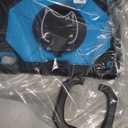 Case for iPad (A16)11th /10th Generation 11/10.9 Inch 2025/2022 with Screen Protector Rotating Stand Shoulder Strap Pencil Holder,Military Grade Shockproof iPad Case 10th Generation,Black Blue