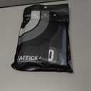 Jaffick Knee Wraps for Weightlifting (Pair)  70" Double-Layer Reinforced Compression Knee Wraps Sleeves with Strap Gym Accessories for Men & Women Powerlifting Support (Black)