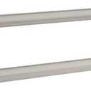 Delta Faucet Bath Accessories 138278 Greenwich 24" Double Bathroom Towel Rack, SpotShield Brushed Nickel